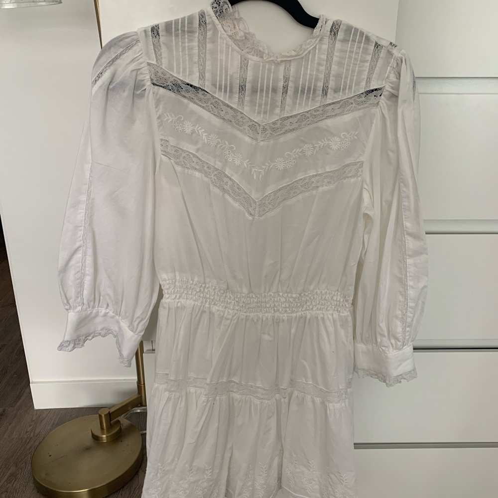 Loveshack Fancy x Target White Lace Dress